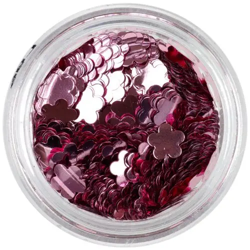 Staroružové nail art kvietky