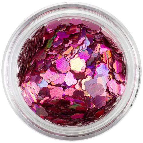 Ružové kvietky - hologram