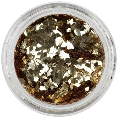 Aqua tip ozdoba - zlatý kosoštvorec