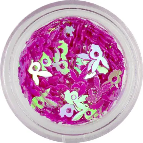 Nechtové ozdoby - cyklámenový zajačik Playboy