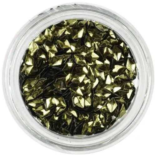 Flitre - 3D diamanty, tmavé zlaté