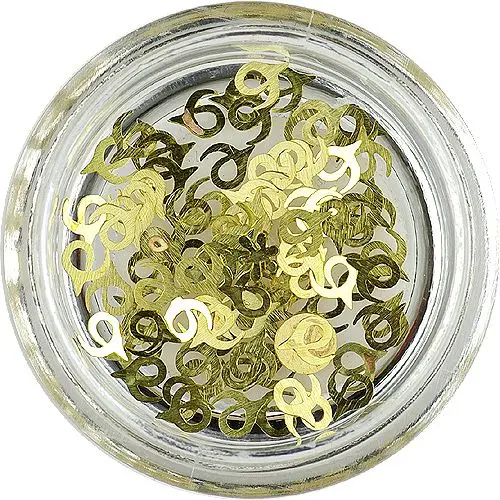 Kovové ozdoby - oblý tvar