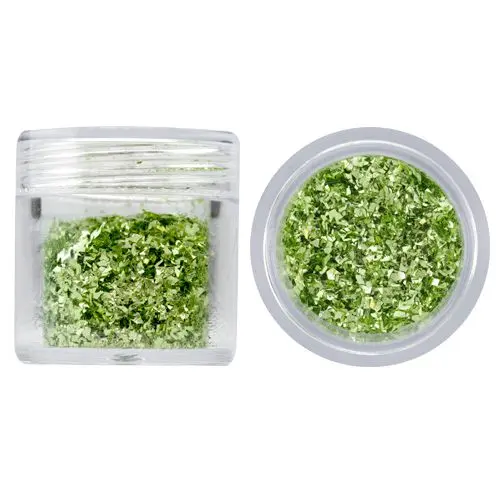 Nail art ozdoby na nechty - svetlozelené 10g