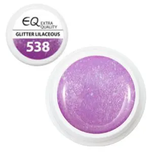 538 – Glitter Lilaceous, farebný UV gél 5g