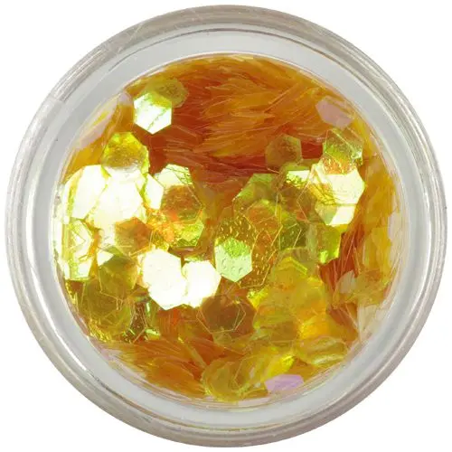 Ozdobné šesťhrany - aquaelements, medové