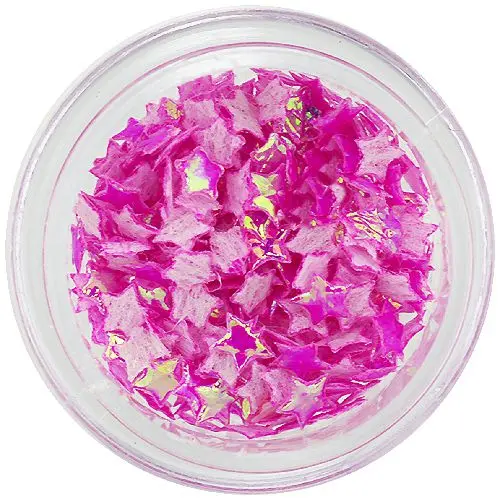 Hviezdičky látkové - ružové opálové