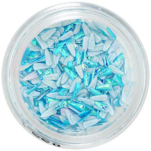 Modré látkové kvapôčky