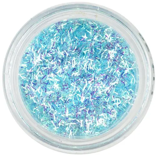 Nitky - svetlomodré konfety