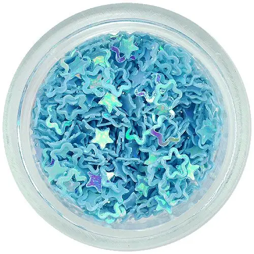 Nechtová ozdoba - tyrkysové kvietky, obrysy