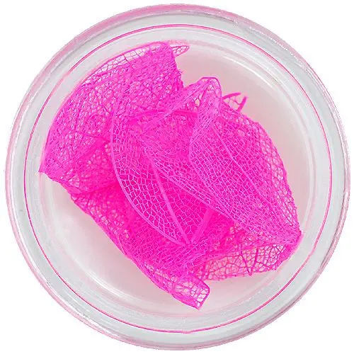 Ružové lístky na nechty - sušené