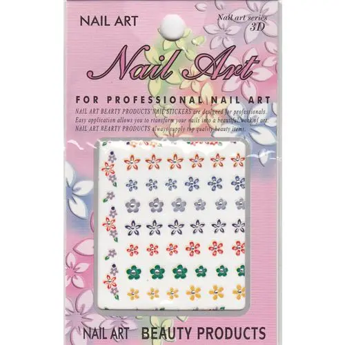 Mix kvetov - 3D nálepka