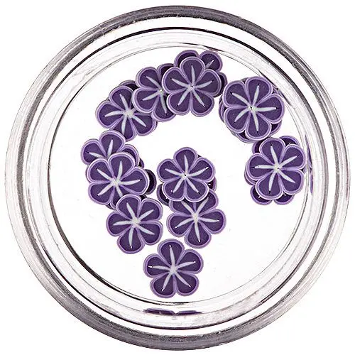 Fimo kvietky - narezané