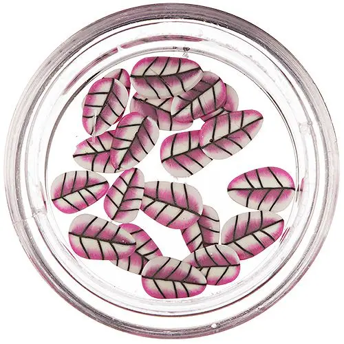 Narezané lístky - Fimo Nail Art
