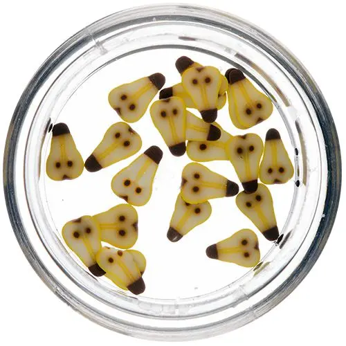 Fimo fruits - narezaná hruška